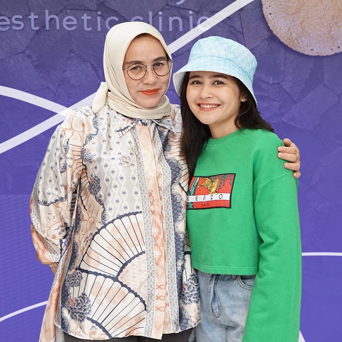 Prilly Latuconsina dan ibunda merupakan pasien Kontura Aesthetic Clinic